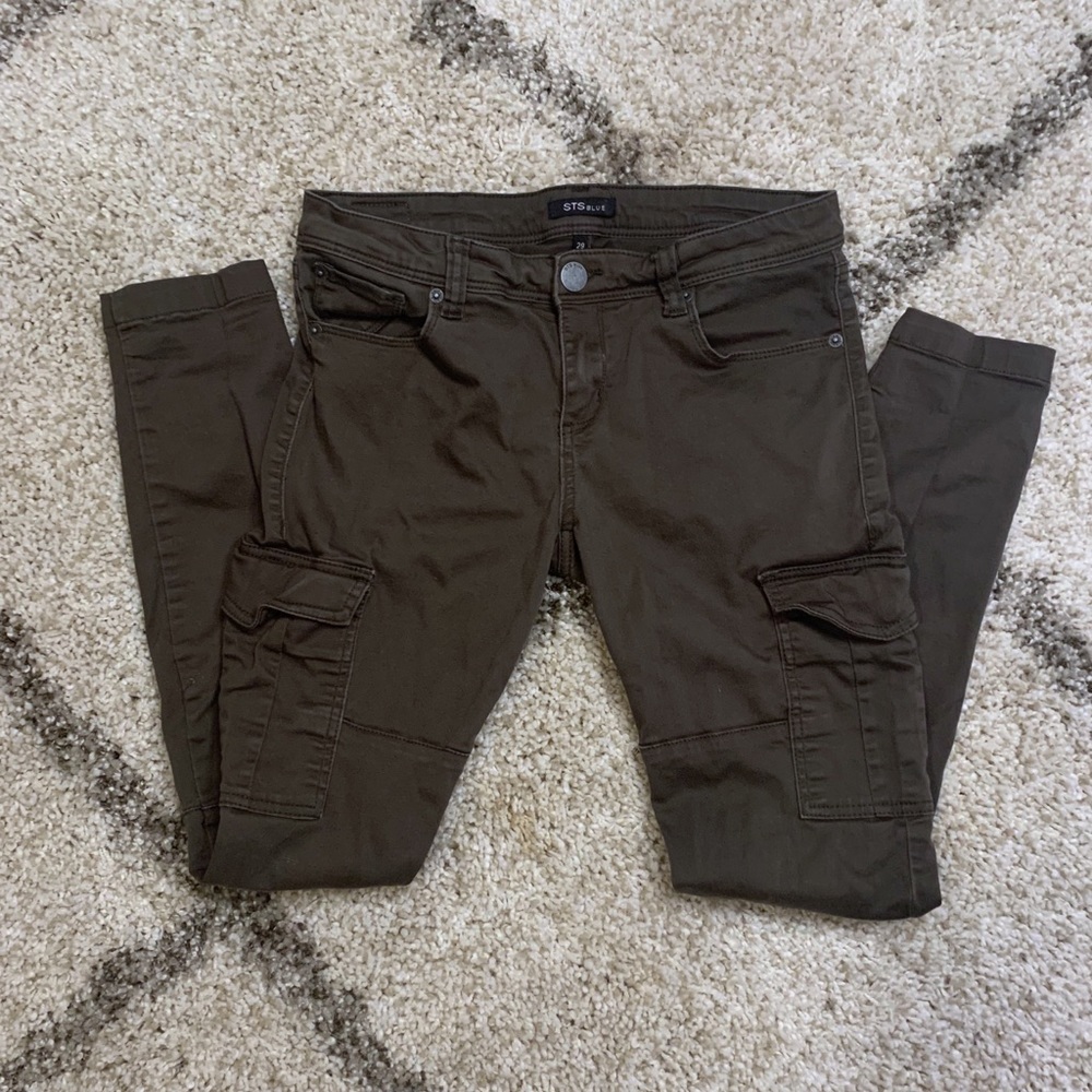 See Thru Soul Cargo Skinny Jeans - Picture 4 of 10